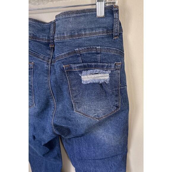 Thrill Jeans Better Booty Instantly Size 9 Juniors Jeans Distressed Casual - Picture 9 of 14